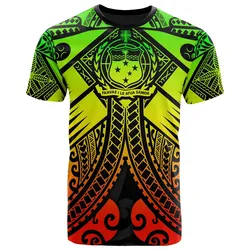 Samoa Polynesian T-shirt - Samoa Reggae Seal with Polynesian Tattoo - BN18