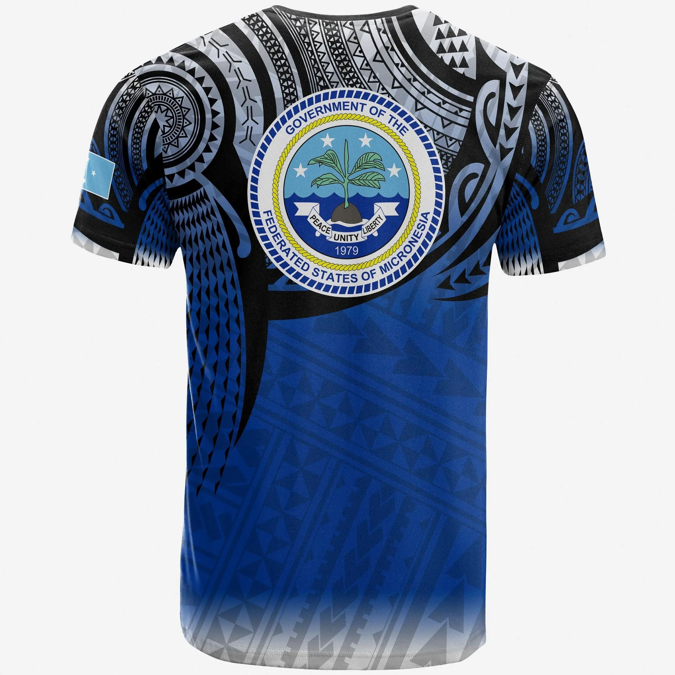 Alohawaii T-Shirt - Tee Federated States of Micronesia - Tattoo Pattern - BN12