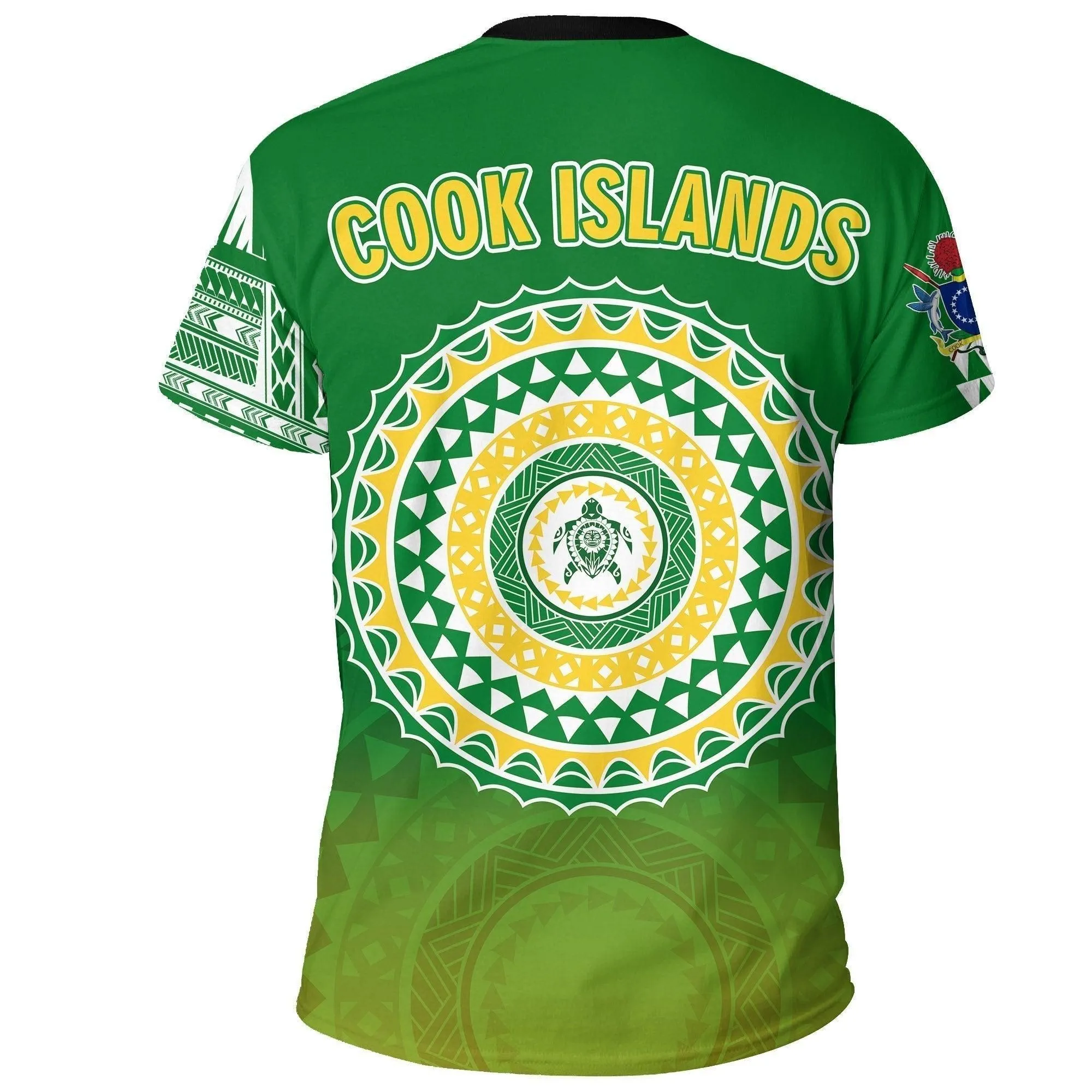 Cook Islands T Shirt - Tattoo Style