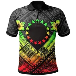 Alohawaii Shirt - Polo Shirt Cook Islands Polynesian Cook Islands Reggae Seal Camisole Hibiscus Style - BN18