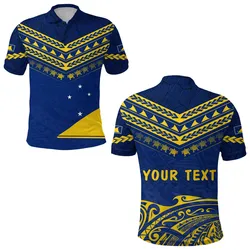 (Custom Personalised) Tokelau Rugby Polo Shirt Impressive Sport LT13