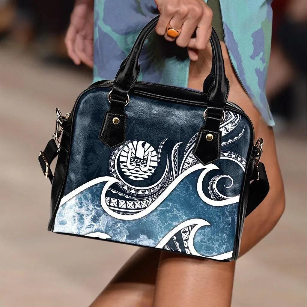 Tahiti Polynesian Shoulder Handbag - Ocean Style