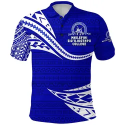 Tonga Mailefihi Siuilikutapu College Polo Shirt Unique Vibes LT8