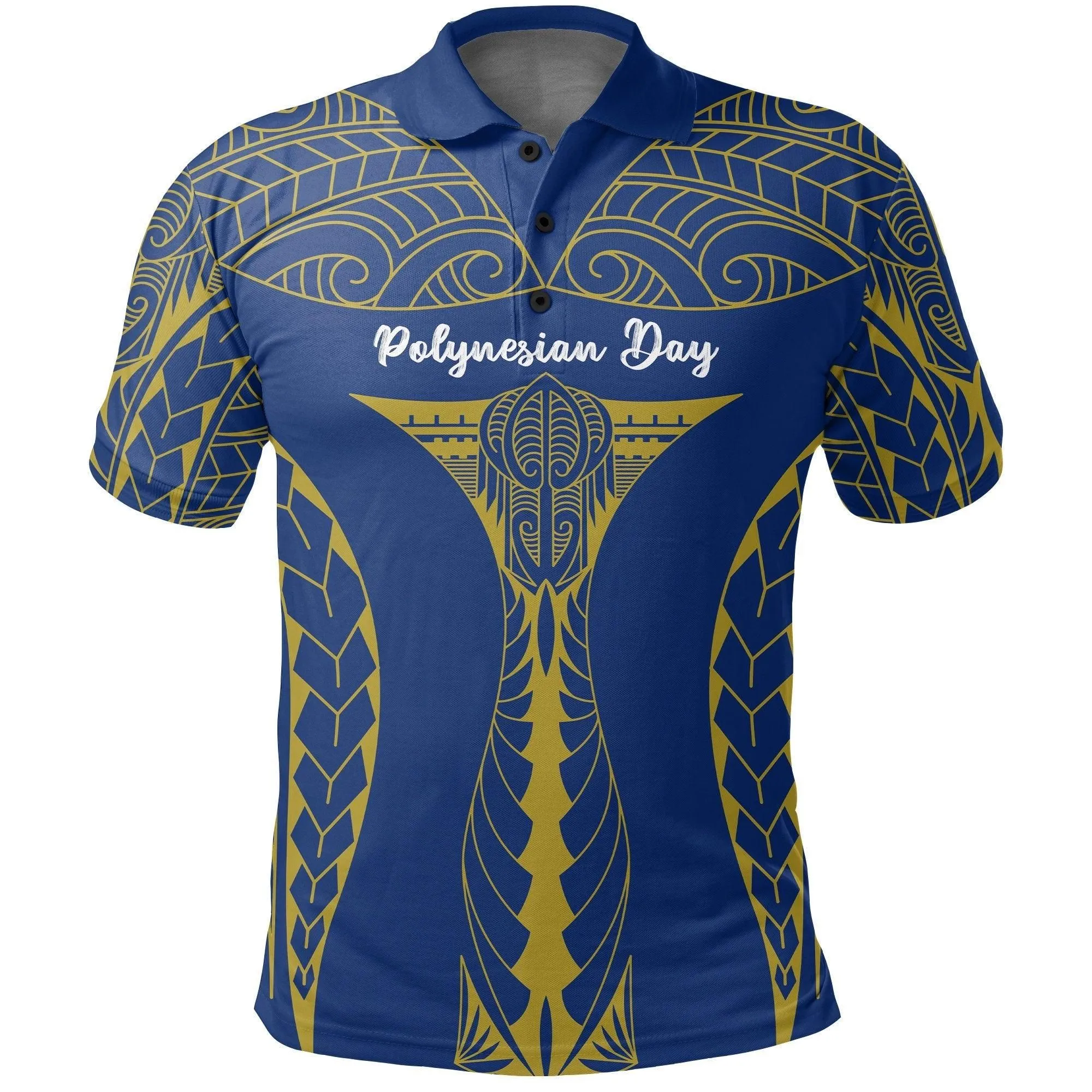 (Custom Personalised) Polynesian Day Polo Shirt Elegant Style LT16