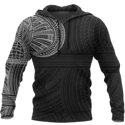 Alohawaii Clothing - Hoodie Tribal Polynesian Tattoo All Over Print A7