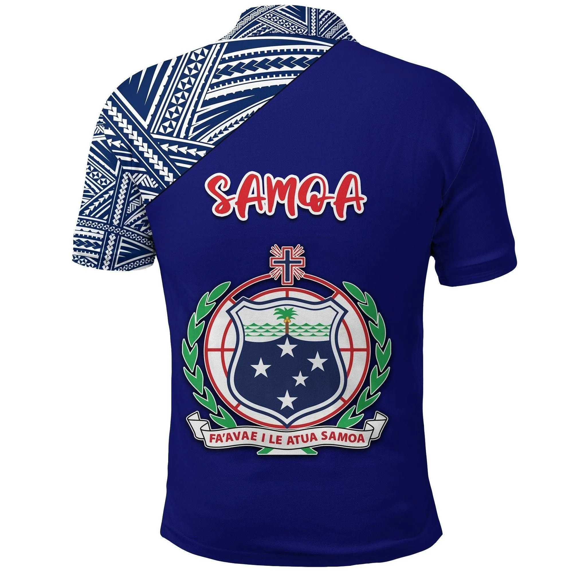 Manu Samoa Rugby Polo Shirt Original Style