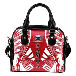 Samoa Shoulder Handbag - Polynesian Tattoo Flag