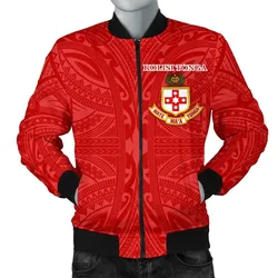 Kolisi Tonga Bomber Jacket For Men Mate Maa Tonga Unique Rugby Style