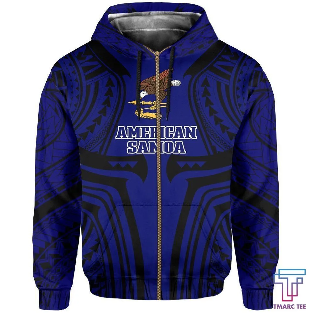 Tmarc Tee American Samoa New Tattoo Style Hoodie