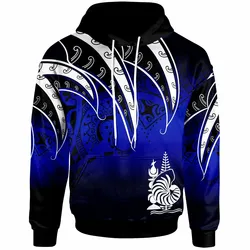 New Caledonia Tropical Gradient Blue Unique 3D Printed Sublimation Hoodie Hooded Sweatshirt Comfy Soft And Warm For Men Women S to 5XL CTC16012374