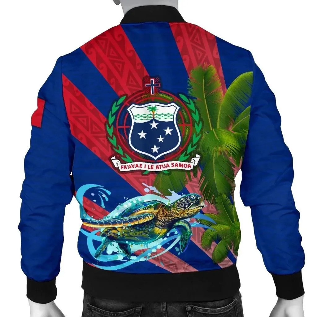 Alohawaii Jacket - Bomber Jacket Samoa Light Ray Version K12