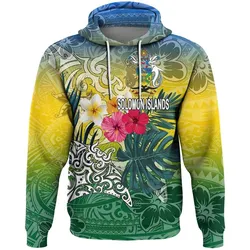 Alohawaii Clothing - Solomon Islands Style Polynesian Tattoo Hoodie A94
