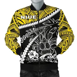 Niue Unga Crab Men Bomber Jacket - Road To Hometown