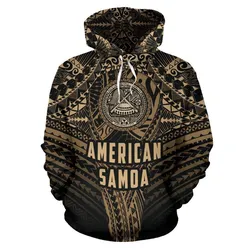 American Samoa Hoodie Polynesian Tattoo Pullover Hoodie