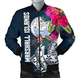 FamilyGater Jacket - Bomber Jacket Marshall Islands - Marshall Islands Summer Vibes-BN15