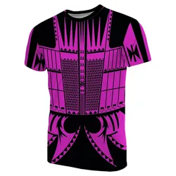 Warrior Yap Tattoo T shirt Purple