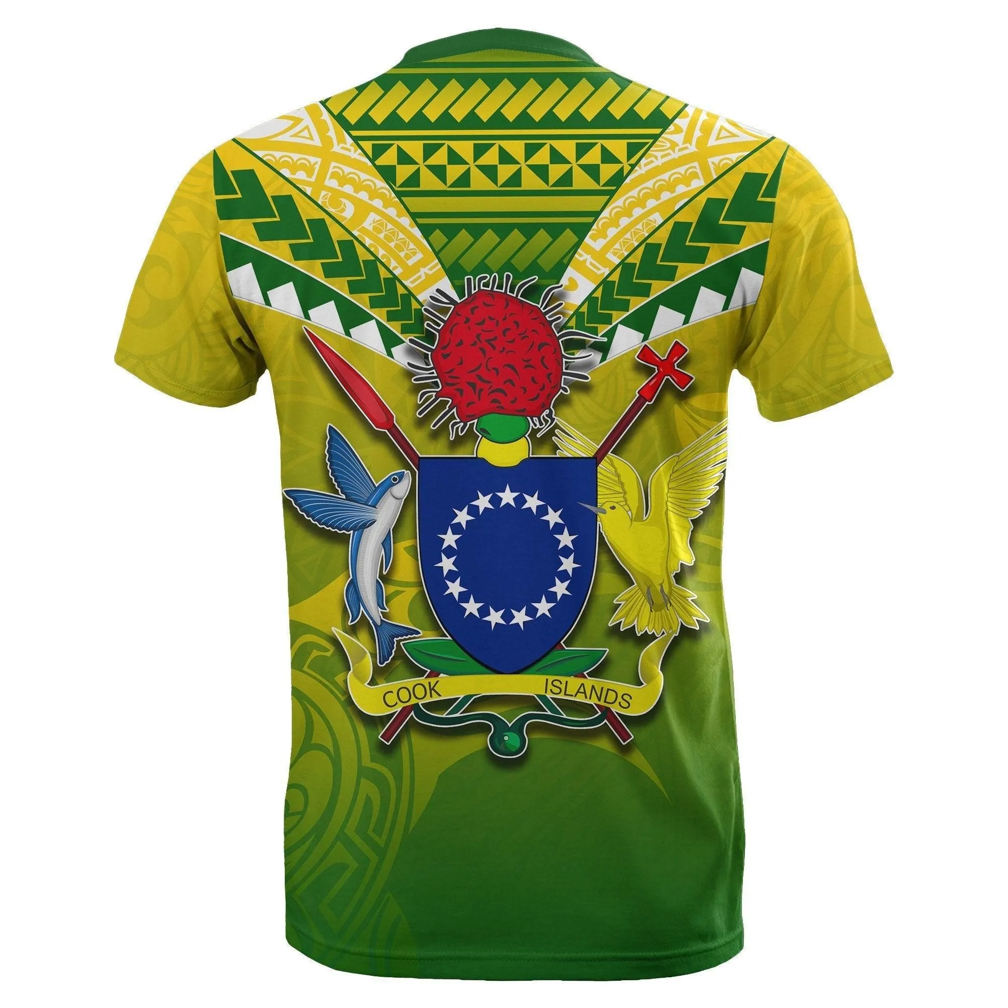 Cook Islands Rugby Simple Polynesian T Shirt