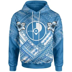 Yap Polynesian Hoodie - Yap Flag Camisole Hibiscus Style