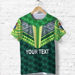 (Custom Personalised) Cook Islands Rugby T shirt