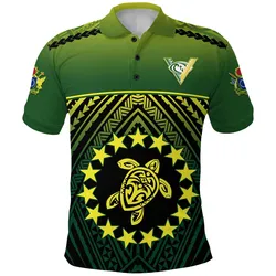 The Kukis Polo Shirt Cook Islands Rugby LT13
