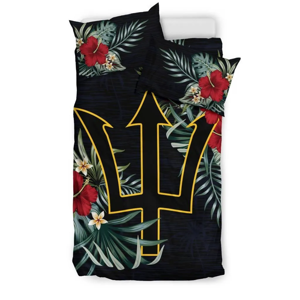 Barbados Hibiscus Bedding Set