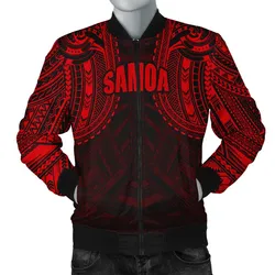 Samoa Spirit Bomber Jacket (Red)