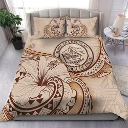 Palau Bedding Set - Hibiscus Flower Vintage Style