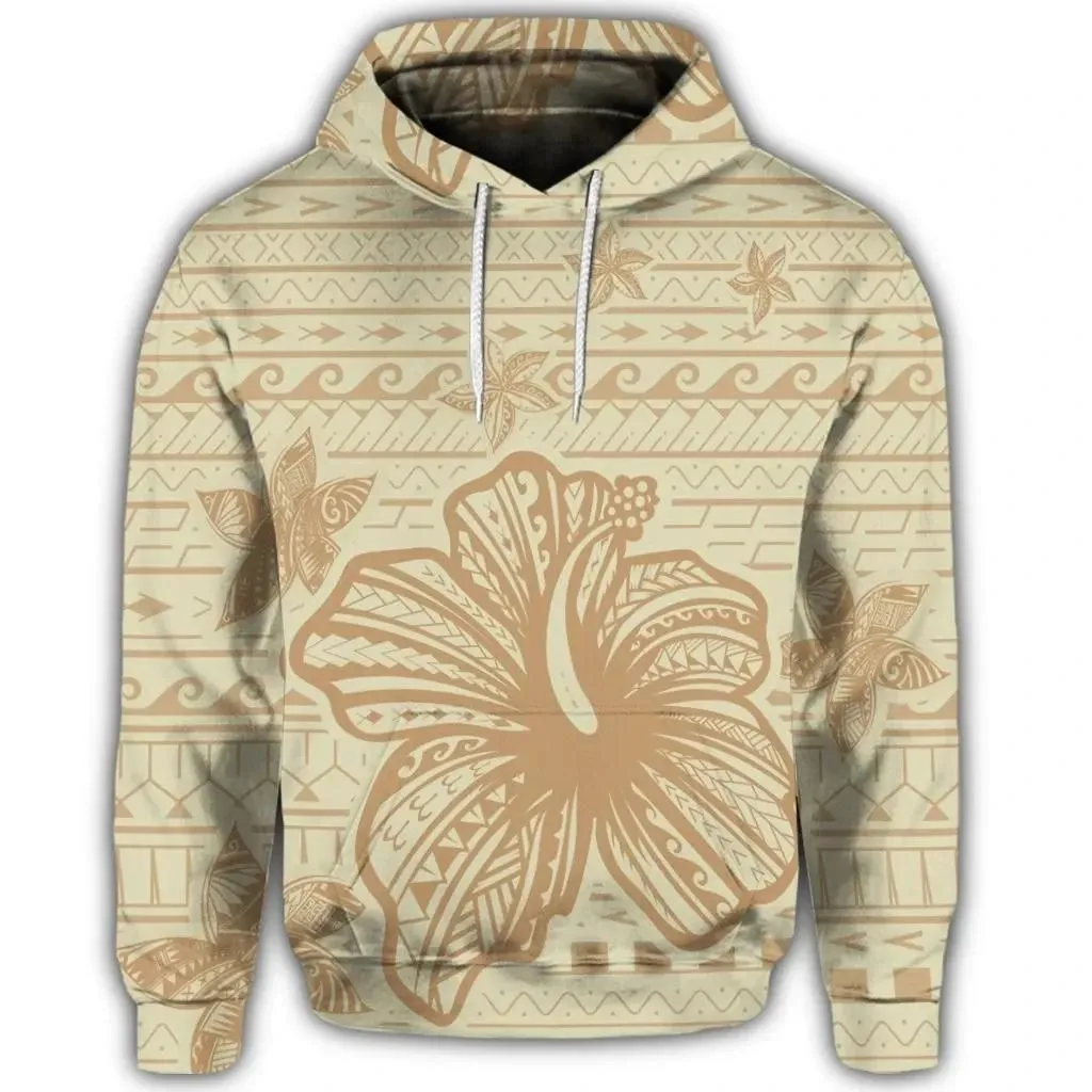 Alohawaii Hoodie - Hawaiian Hibiscus Plumeria Kanaka Polynesian Vintage Hoodie - AH - J4R