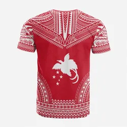 Papua New Guinea Custom Personalised T shirt - Papua New Guinea Coat Of Arms Polynesian Chief Tattoo Black Version