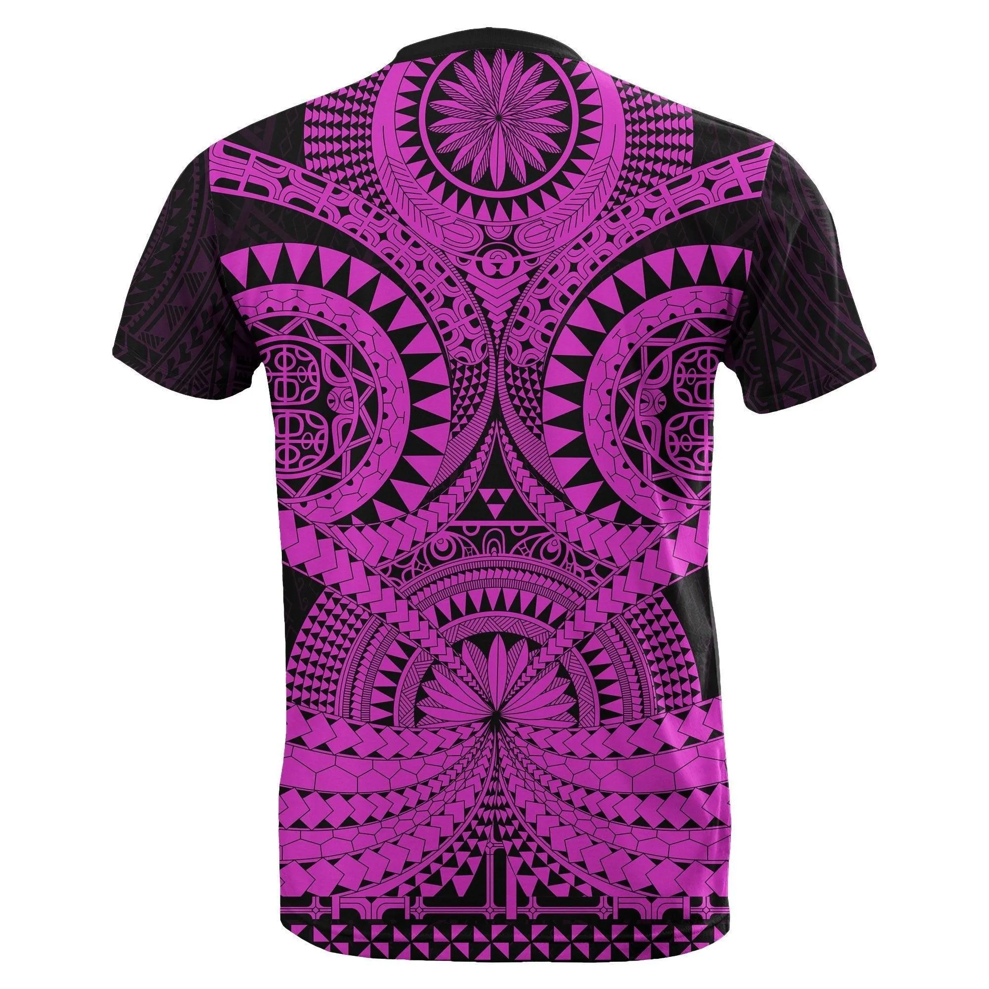 Polynesian Tattoo T shirt Purple 2