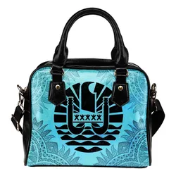 Tahiti Turquoise Shoulder Handbag A20