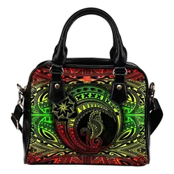 Seahorse Polynesian Shoulder Handbag - Polynesian Tattoo Reggae