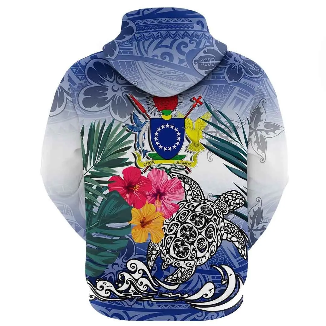 Alohawaii Clothing - Cook Islands Style Polynesian Tattoo Hoodie A94