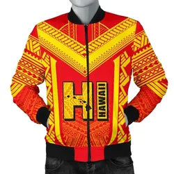 Alohawaii Jacket - Hawaiian Kanaka Polynesian Mens Bomber Jacket Active - AH - J77