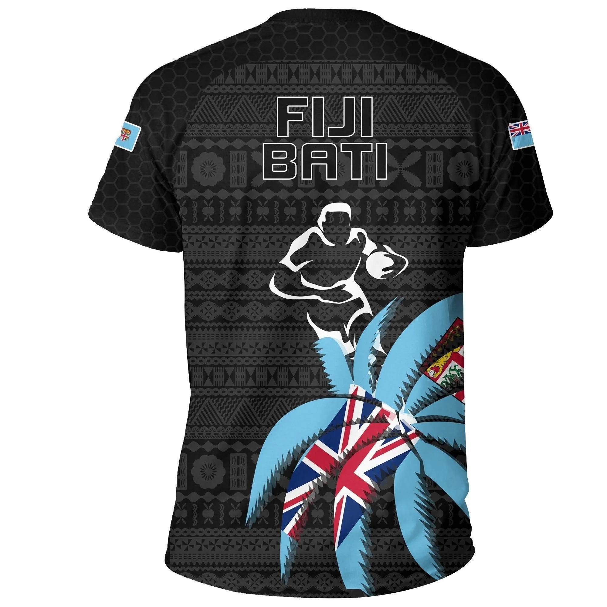 Fiji Bati T-Shirt Rugby Tests Coconut