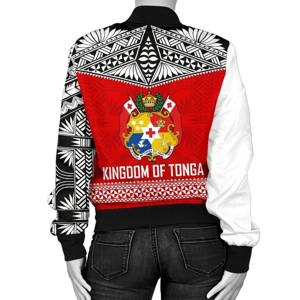 Tonga Womens Bomber Jacket Mate MaA Tonga