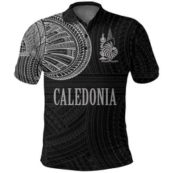 Caledonia Polo Polynesian Tattoo Style A27