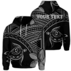 Alohawaii Hoodie - (Personalised) Hawaiian Turtle Plumeria Kakau Polynesian Quilt Hoodie Neo Gray AH - J0R