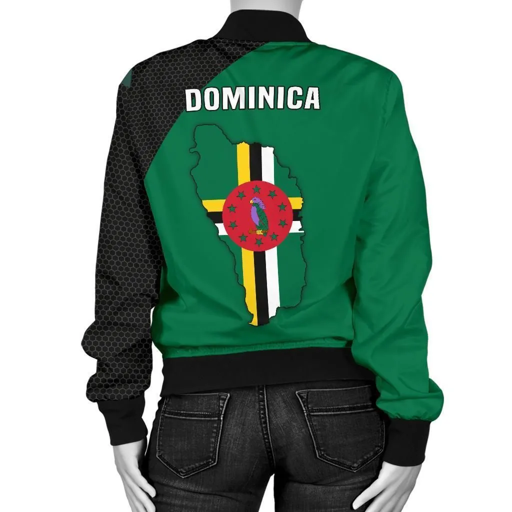 Dominica Bomber Jacket Map (Women)