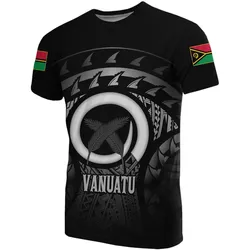 Vanuatu Turtle Hibiscus T-Shirt (Gray) A02