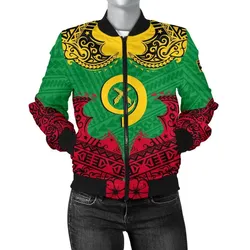 FamilyGater Jacket - Bomber Jacket Vanuatu Melanesia Island Paradise A7