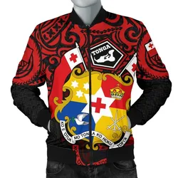 Tonga Mens Bomber Jacket - Tongan Pride