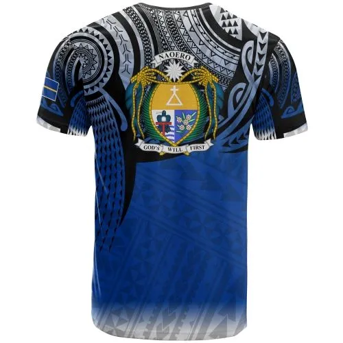 Nauru Polynesian T-Shirt - Tattoo Pattern - BN12