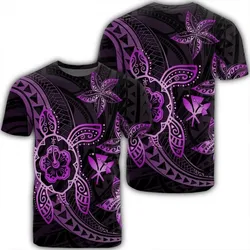 Alohawaii Tee - Kanaka Map Hibiscus Plumeria Turtle Art Pink Polynesian T-shirt AH - JR