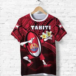 Tahiti Rugby T shirt Dab Trend Creative