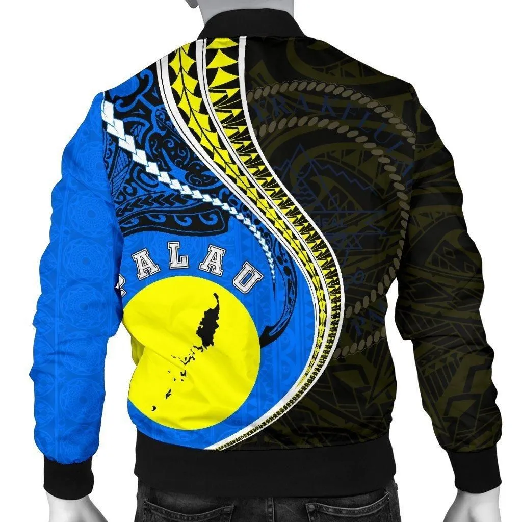 Palau Mens Bomber Jacket Kanaloa Tatau Gen PW
