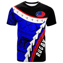 Samoa Custom Personalised T shirt - Samoa Rugby Pride