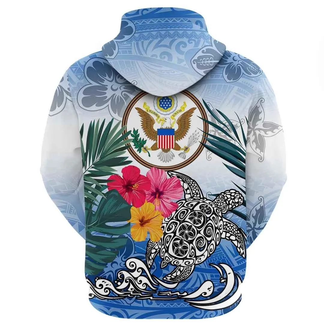 Alohawaii Clothing - Johnston Atoll Style Polynesian Tattoo Hoodie A94