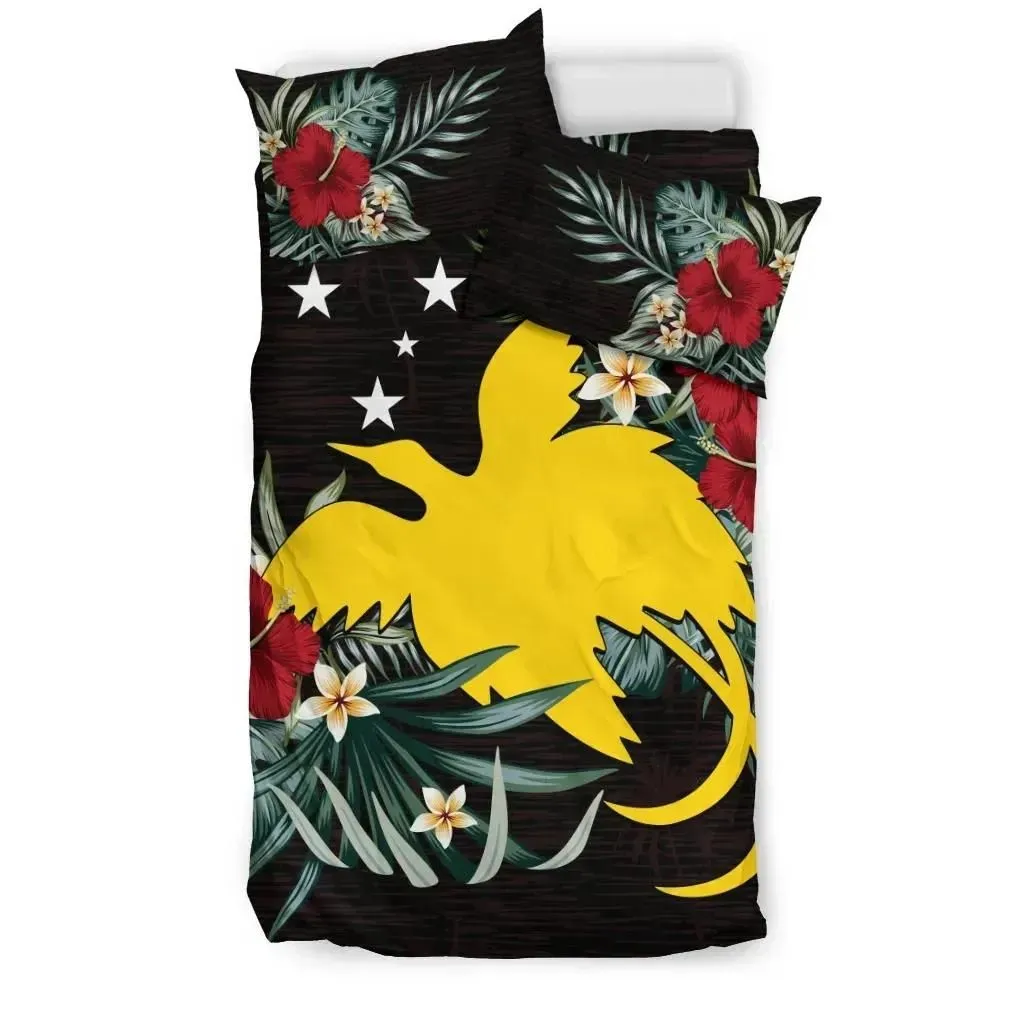 Alohawaii Bedding Set - Cover and Pillow Cases Papua New Guinea Hibiscus A02