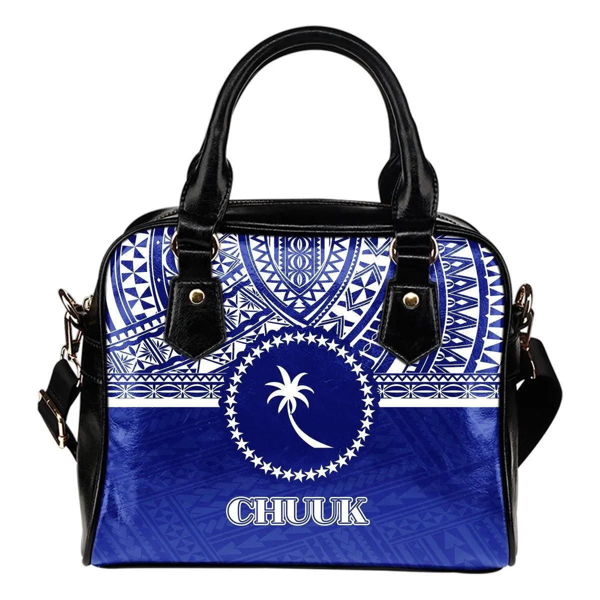 Chuuk Shoulder Handbag - Blue Version